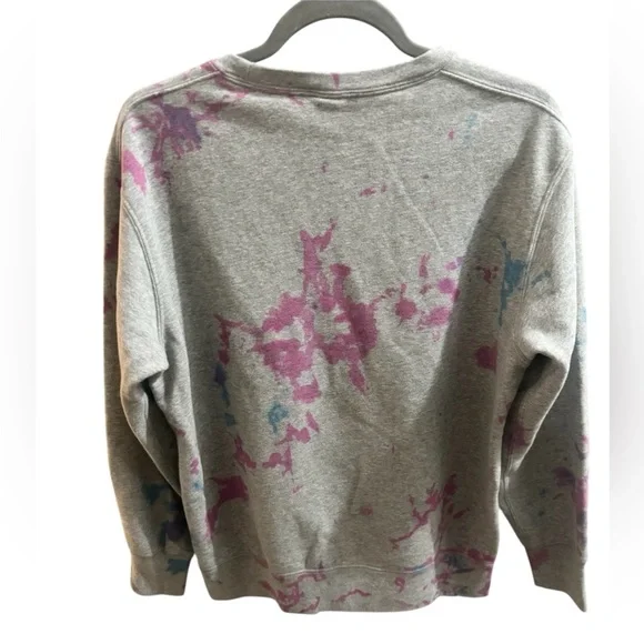 Disney x Uniqlo Mickey Mouse Sweatshirt with Tie-Dye Accents - Picture 2 of 3